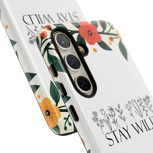 Wild Floral Phone Case - Stay Nature Design - Dipaliz - Mobile Cases