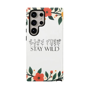 Wild Floral Phone Case - Stay Nature Design - Dipaliz - Mobile Cases