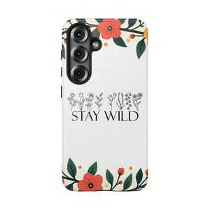 Wild Floral Phone Case - Stay Nature Design - Dipaliz - Mobile Cases