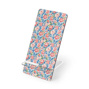 Accessories - Floral Phone Stand - Foldable Vintage Rose Display - Dipaliz 2.8’’ x 5.9’’ / Glossy