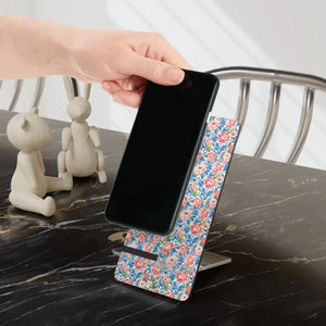 Accessories - Floral Phone Stand - Foldable Vintage Rose Display - Dipaliz 2.8’’ x 5.9’’ / Glossy