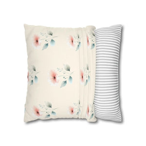 Floral Pillowcase – Soft Spun Polyester - Dipaliz - Pillowcases & Shams