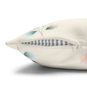 Floral Soft Spun Polyester Pillowcases - Elegant Home Decor - Dipaliz - & Shams