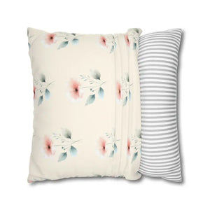 Floral Soft Spun Polyester Pillowcases - Elegant Home Decor - Dipaliz - & Shams
