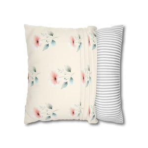 Floral Soft Spun Polyester Pillowcases - Elegant Home Decor - Dipaliz - & Shams