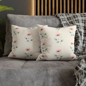 Floral Soft Spun Polyester Pillowcases - Elegant Home Decor - Dipaliz - 14’’ × - & Shams