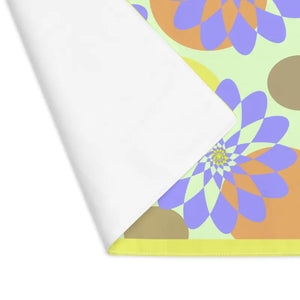 Floral Cotton Placemat - Vibrant Cloth Table Decor - Dipaliz - 18’’ × 14’’ - Placemats