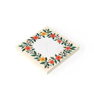 Vibrant Sticky Notes - Floral Colorful Creativity - Dipaliz