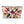 Spun Polyester Accessory Pouch - Bold Floral Design - Dipaliz - Cosmetic & Toiletry Bags