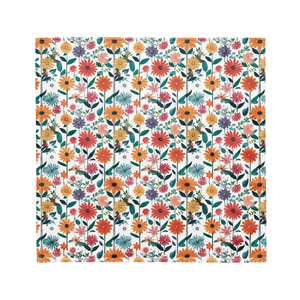 Eco Friendly Print Bandana - Floral Recycled - Dipaliz - Bandanas