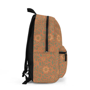 Floral Print Backpack Boho Chic Padded School Bag - Dipaliz - one Size - Backpacks