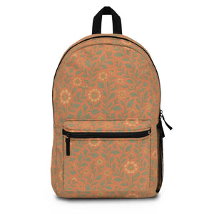 Floral Print Backpack Boho Chic Padded School Bag - Dipaliz - one Size - Backpacks