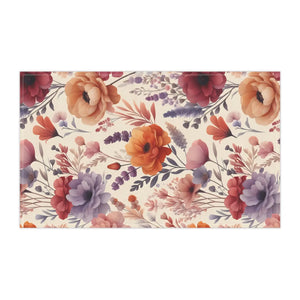 Vibrant Tea Towels – Floral Print Cotton - Dipaliz