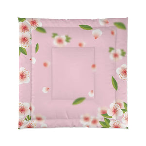 Floral Print Comforter - Soft Cozy Bedroom Style - Dipaliz - Quilts & Comforters