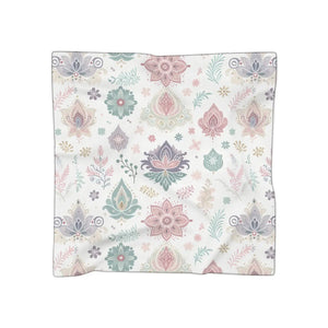 Chic Floral Print Poly Scarf - Elegant Lightweight Accessory - Dipaliz - Scarves & Shawls