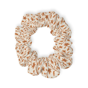 Floral Print Scrunchie Boho Hair Accessory Gift for Her Festival Tie Summer Style - Ponytail Holders