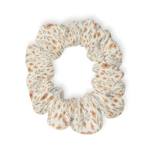 Floral Print Scrunchie - Dipaliz Pro Grip Boho Jersey Hair Tie - 4’’ × - Accessories