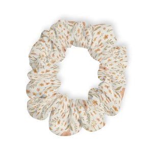 Floral Print Scrunchie - Dipaliz Pro Grip Boho Jersey Hair Tie - 4’’ × - Accessories