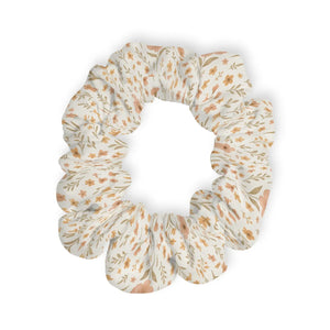 Floral Print Scrunchie Hair Accessory Boho Tie Gift for Her Summer Accessories Festival