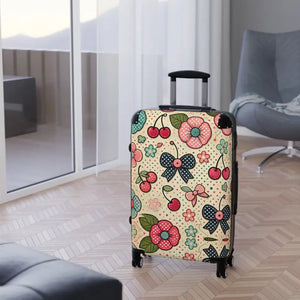 Floral Print Suitcase - Vibrant Travel Style for Cool Explorers - Dipaliz - Suitcases