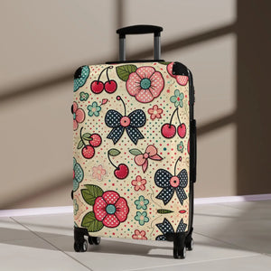 Vibrant Floral Print Suitcase - Cool Explorers - Dipaliz - Suitcases