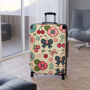 Vibrant Floral Print Suitcase - Cool Explorers - Dipaliz - Suitcases