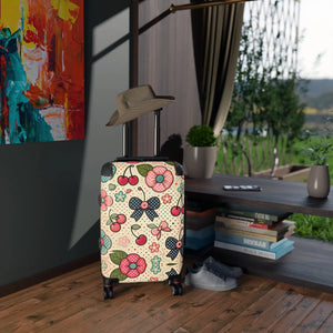 Vibrant Floral Print Suitcase - Cool Explorers - Dipaliz - Suitcases