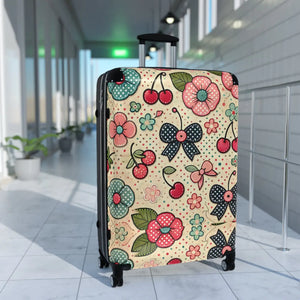 Vibrant Floral Print Suitcase - Cool Explorers - Dipaliz - Suitcases
