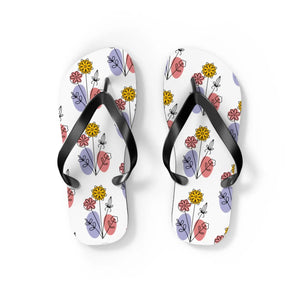 Floral Print Flip Flops - Summer Style Eva - Dipaliz - Slippers