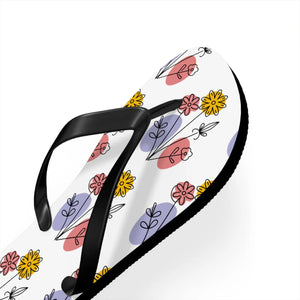 Floral Print Flip Flops - Summer Style Eva - Dipaliz - Slippers