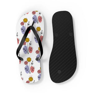 Floral Print Flip Flops - Summer Style Eva - Dipaliz - Slippers