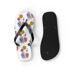 Floral Print Flip Flops - Summer Style Eva - Dipaliz - Slippers