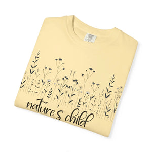 Vibrant Floral Print Unisex Garment-dyed Tee - Dipaliz - T-shirts