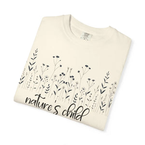 Vibrant Floral Print Unisex Garment-dyed Tee - Dipaliz - T-shirts
