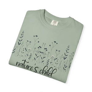 Vibrant Floral Print Unisex Garment-dyed Tee - Dipaliz - T-shirts