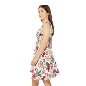 Vibrant Floral Print Dress – Summer Celebrations - Dipaliz - Dresses - Xs
