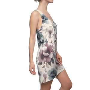 Floral Print Racerback – Elegant Summer Fashion - Dipaliz - Dresses - Xs