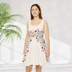 Women’s Skater Dress - Flattering Casual Style - Dipaliz - Xs - Dresses