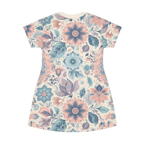 Floral Printed Dress – Organic Summer Gatherings - Dipaliz - Dresses - Xs