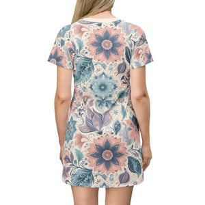 Floral Printed Dress – Organic Summer Gatherings - Dipaliz - Dresses - Xs