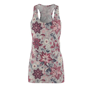 Floral Racerback Dress – Stylish Summer Wear - Dipaliz - Dresses - Xs