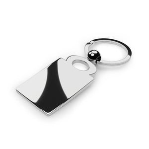 Custom Rectangle Photo Keyring - Floral Gift - Dipaliz - Keychains
