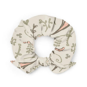 Eco Chic Floral Scrunchie - Recycled Polyester - Dipaliz - Ponytail Holders
