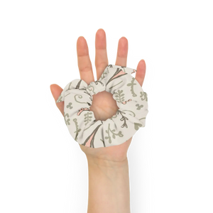 Eco Chic Floral Scrunchie - Recycled Polyester - Dipaliz - Ponytail Holders