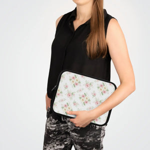 Pastel Laptop Sleeve Rose Garden Neoprene - Dipaliz - Sleeves
