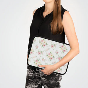 Pastel Laptop Sleeve Rose Garden Neoprene - Dipaliz - Sleeves