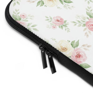Pastel Laptop Sleeve Rose Garden Neoprene - Dipaliz - Sleeves