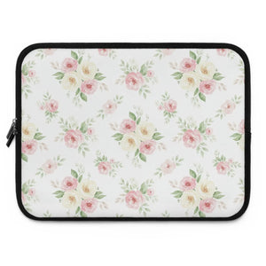 Pastel Laptop Sleeve Rose Garden Neoprene - Dipaliz - Sleeves