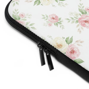 Pastel Laptop Sleeve Rose Garden Neoprene - Dipaliz - Sleeves