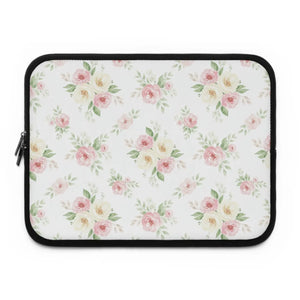 Pastel Laptop Sleeve Rose Garden Neoprene - Dipaliz - Sleeves